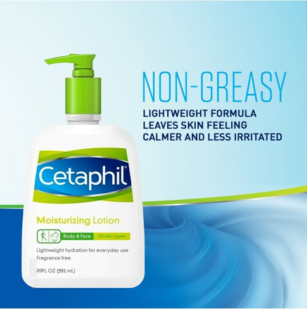 Cetaphil Moisturizing Lotion for Dry to Normal, Sensitive Skin (591ml) - Image 2