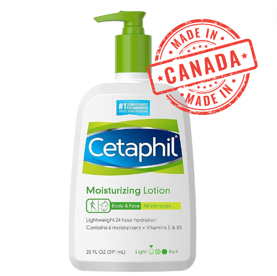Cetaphil Moisturizing Lotion for Dry to Normal, Sensitive Skin (591ml)