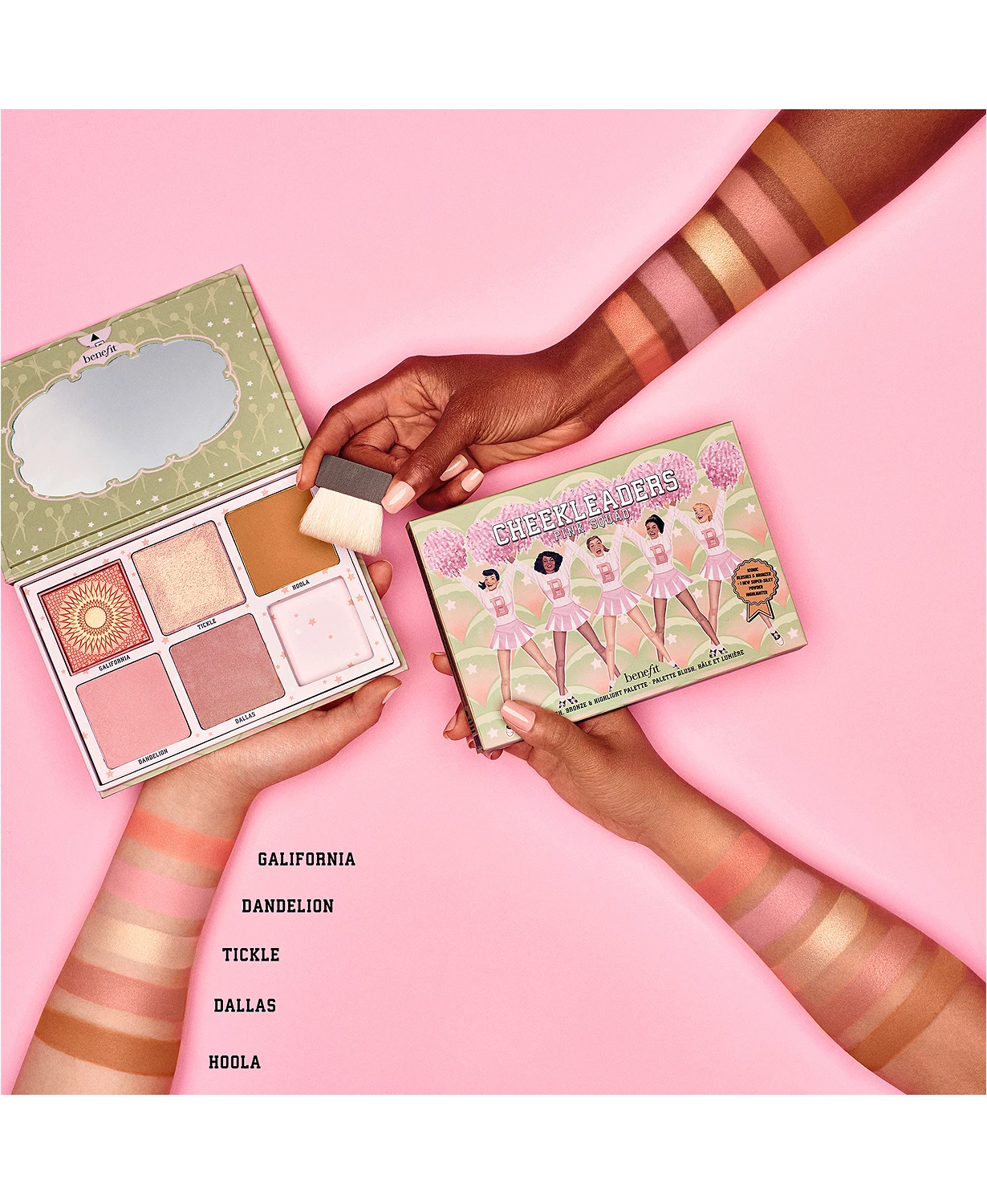 Benefit Cosmetics Cheekleaders Cheek Palette - Image 2