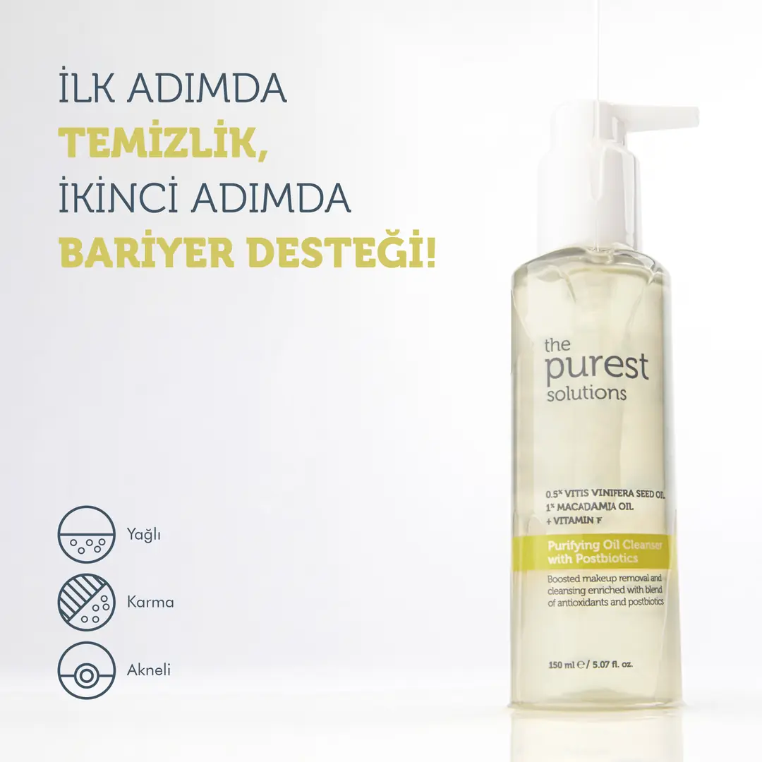 The purest solution Postbiotic Multifunctional Purifying Cleansing Oil 150 Ml - Image 2