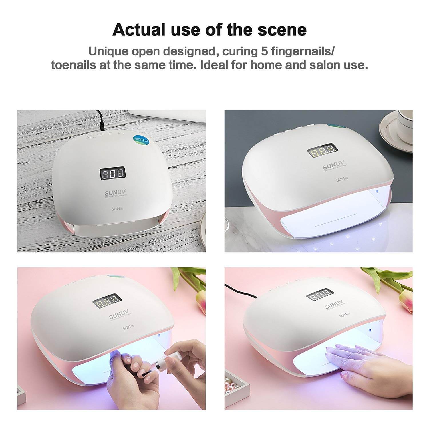 SUNUV UV LED Nail Lamp/Nail Dryer SUN4S - Image 4
