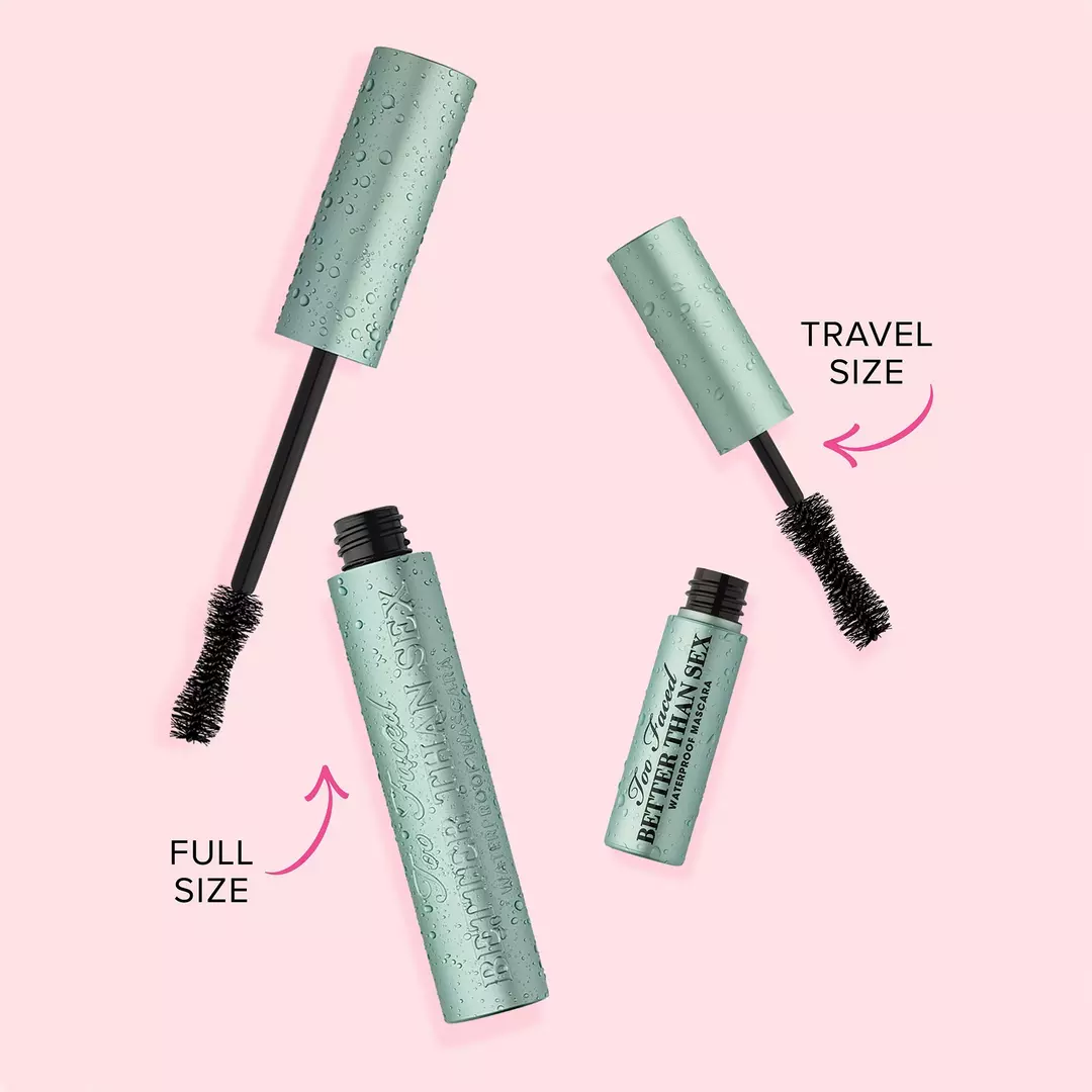 Too Faced Better Than Sex Volumizing & Lengthening Waterproof Mascara 8ml - Image 4
