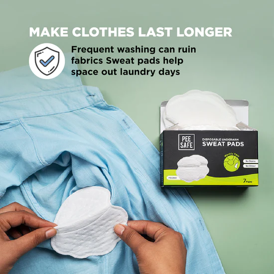 PEE SAFE Disposable Underarm Sweat Pads (Folded) - Image 2