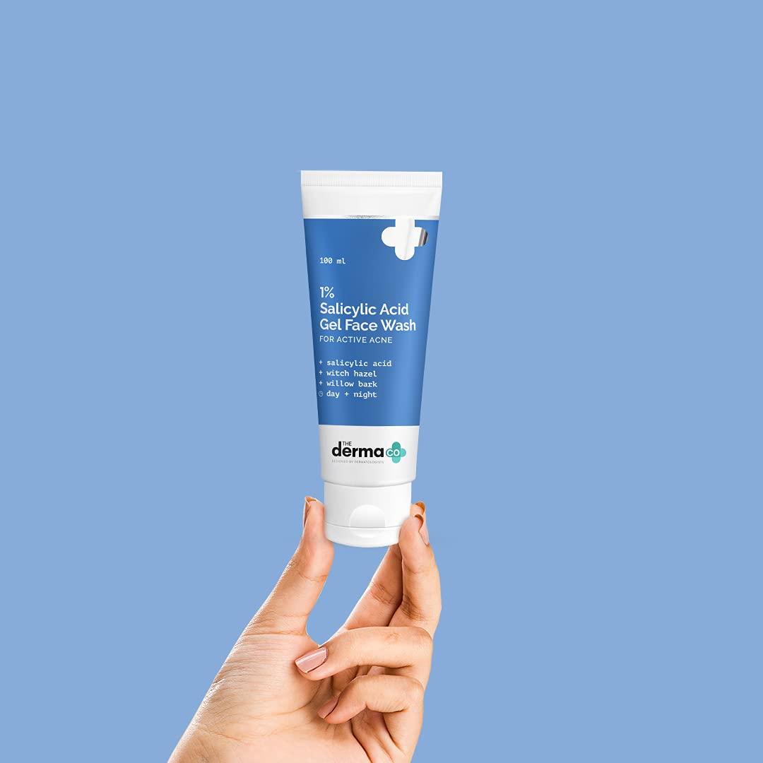 The Derma Co. 1% Salicylic Acid Gel Face Wash 100ml - Image 3