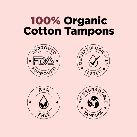 PEE SAFE Biodegradable Tampons- Super (16 Tampons) - Image 5