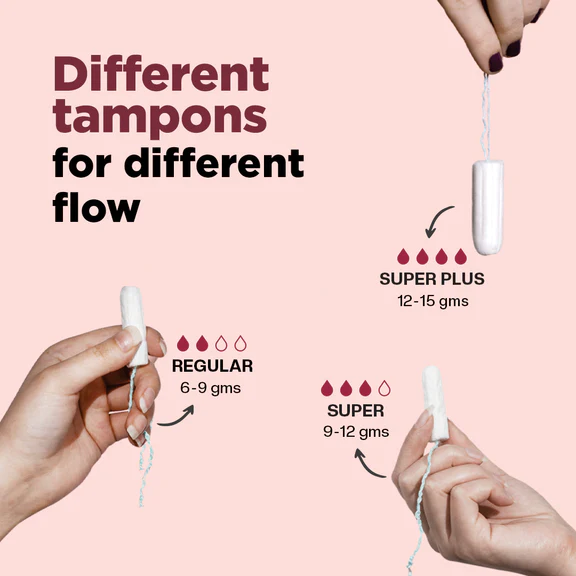 Biodegradable Tampons- Regular (16 Tampons) - Image 2