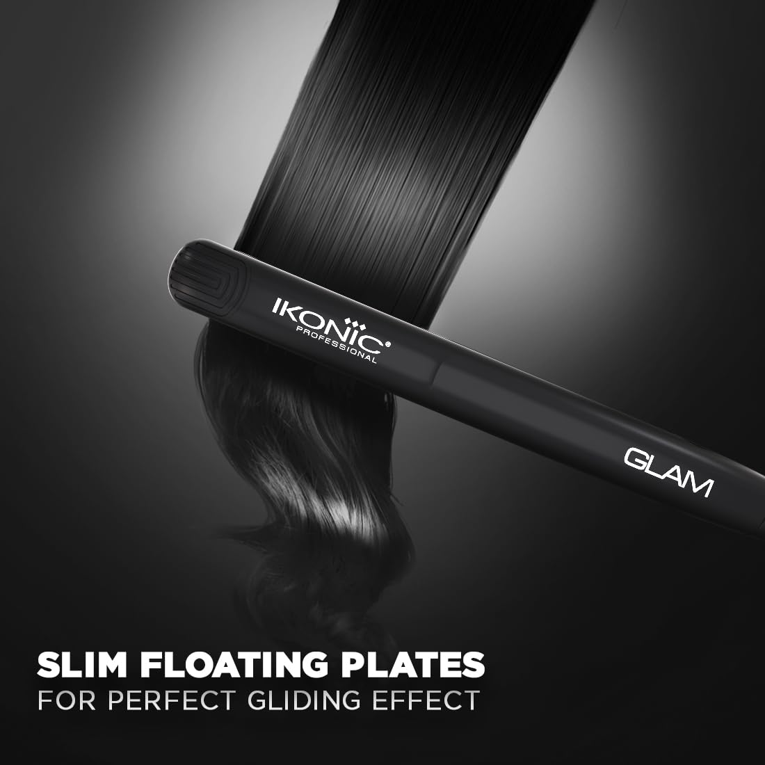 Ikonic Professional Glam Straightner (Black) - Image 4