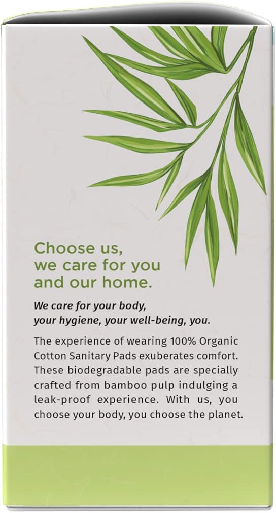 PEE SAFE Biodegradable Sanitary Pads - Regular (Pack of 10) - Image 6