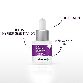 Derma Co 20% Vitamin C Serum 20 ml - Image 2