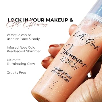 LA Girl Shimmer Spray 80ml - Image 2
