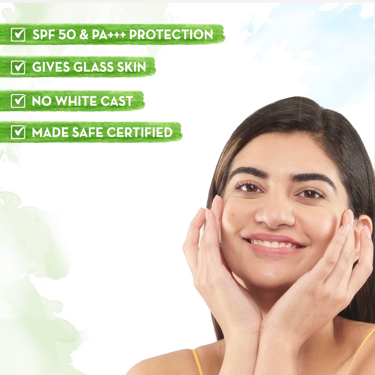 Mamaearth Rice Sunscreen Gel With SPF 50 PA +++ with Rice Water | for all skin types - 50 g - Image 3