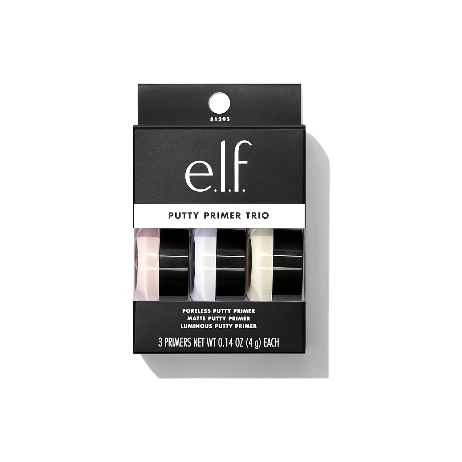 e.l.f. Cosmetics Putty Primer Trio, Includes Poreless Putty, Matte Putty & Luminous Putty, Travel Size, 0.14 Oz (4g) Each, 0.14 ounces (Pack of 3) - Image 2