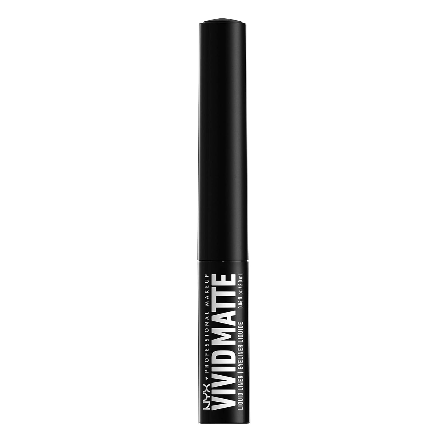 NYX PROFESSIONAL MAKEUP Vivid Matte Liquid Liner, Smear-Resistant Eyeliner with Precise Tip - Black - Image 9