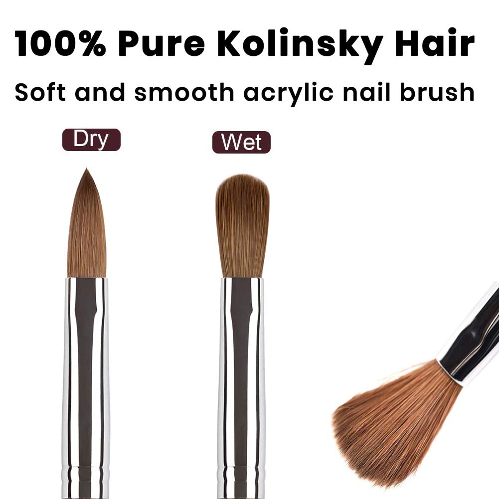 KOLINSKY GERMANY - Acrylic Nail Brush - Image 2