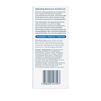 CeraVe Hydrating Hyaluronic Acid Serum 1fl oz (30ml) - Image 2