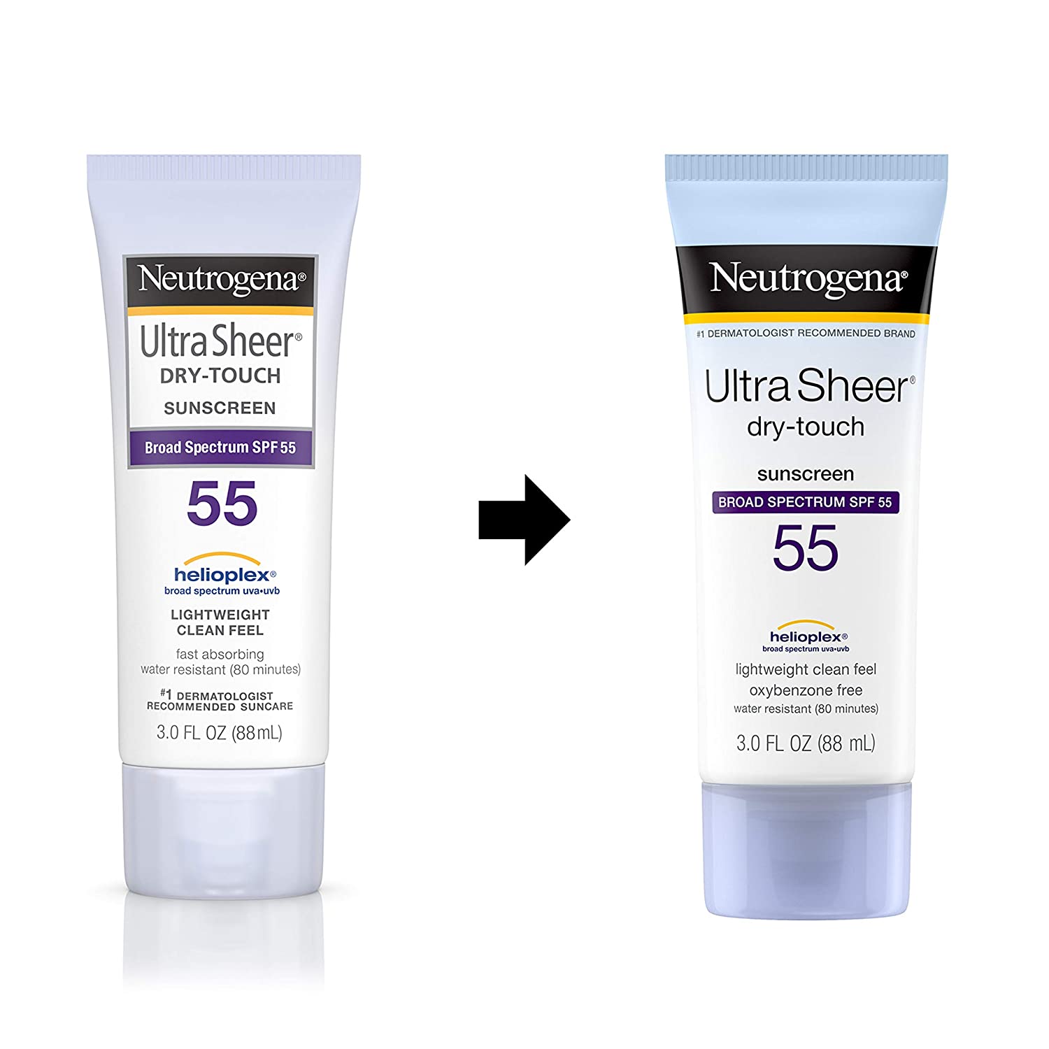 Neutrogena Ultra Sheer Dry-Touch Sunscreen Lotion, SPF 55, 88ml - Image 2