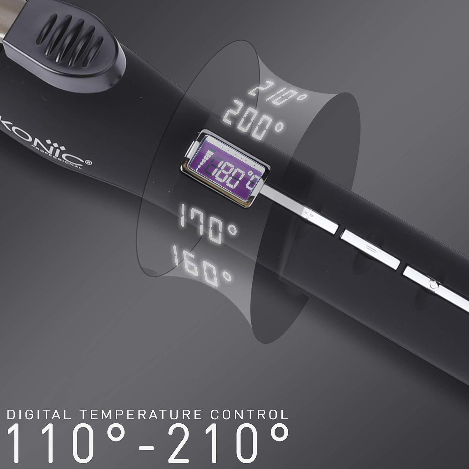 Ikonic Professional Curling Tong Black (CT25) - Image 6