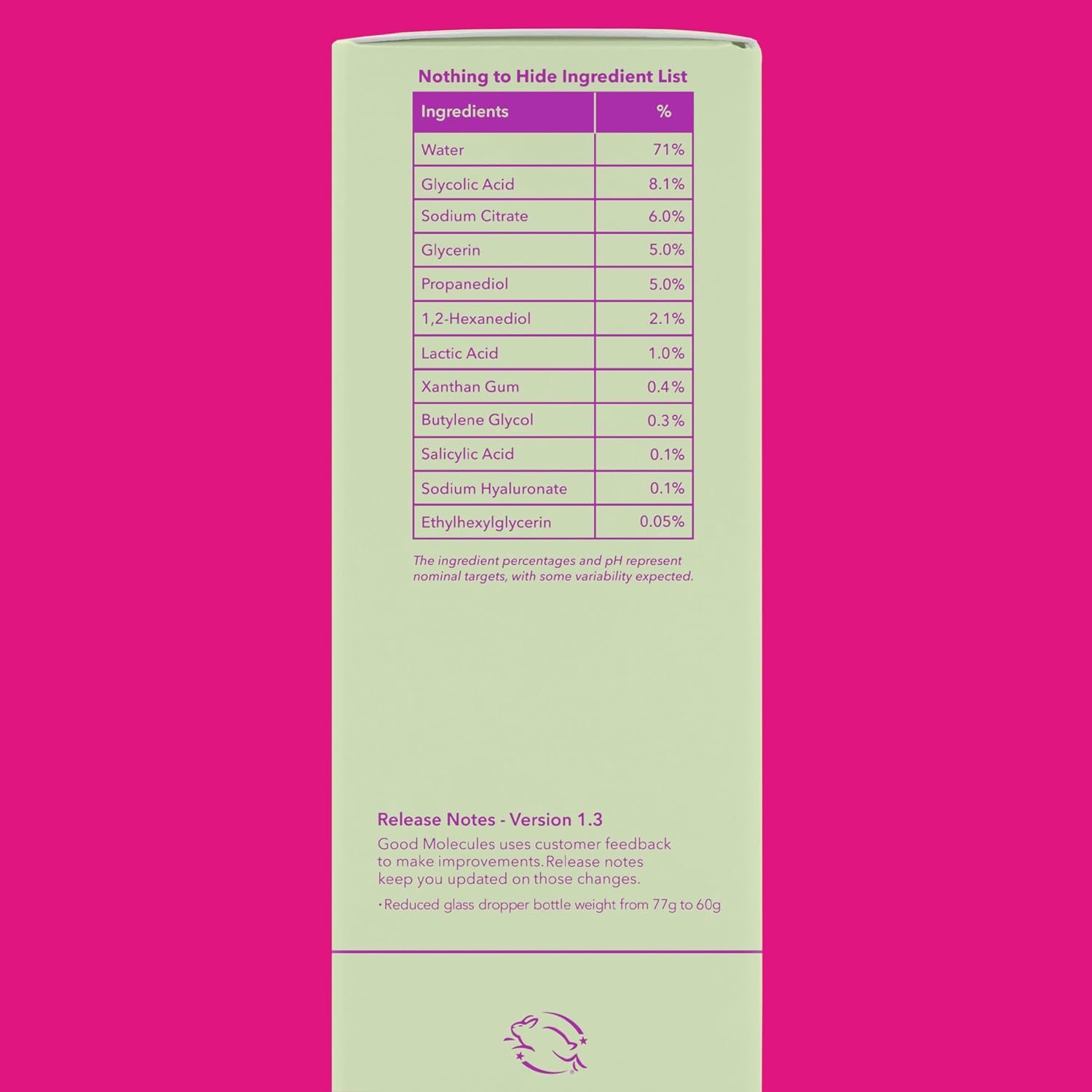 GOOD MOLECULES OVERNIGHT EXFOLIATING TREATMENT 30ml - Image 2