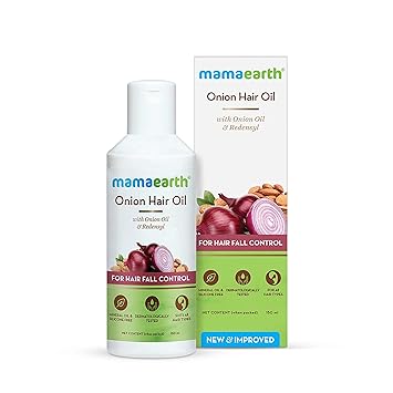 Onion Hair Oil for Hair Regrowth and Hair Fall Control with Redensyl, 150ml
