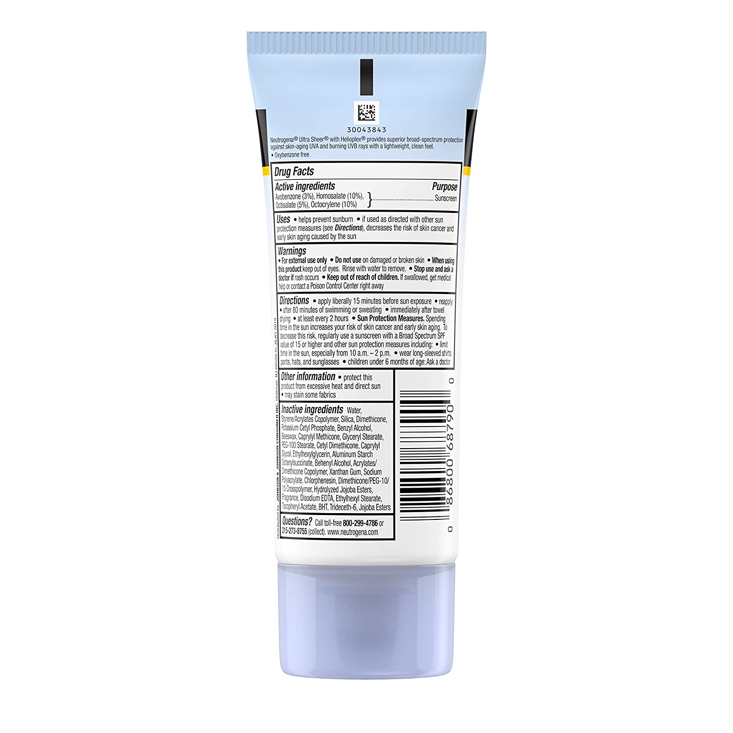 Neutrogena Ultra Sheer Dry-Touch Sunscreen Lotion, SPF 55, 88ml - Image 6