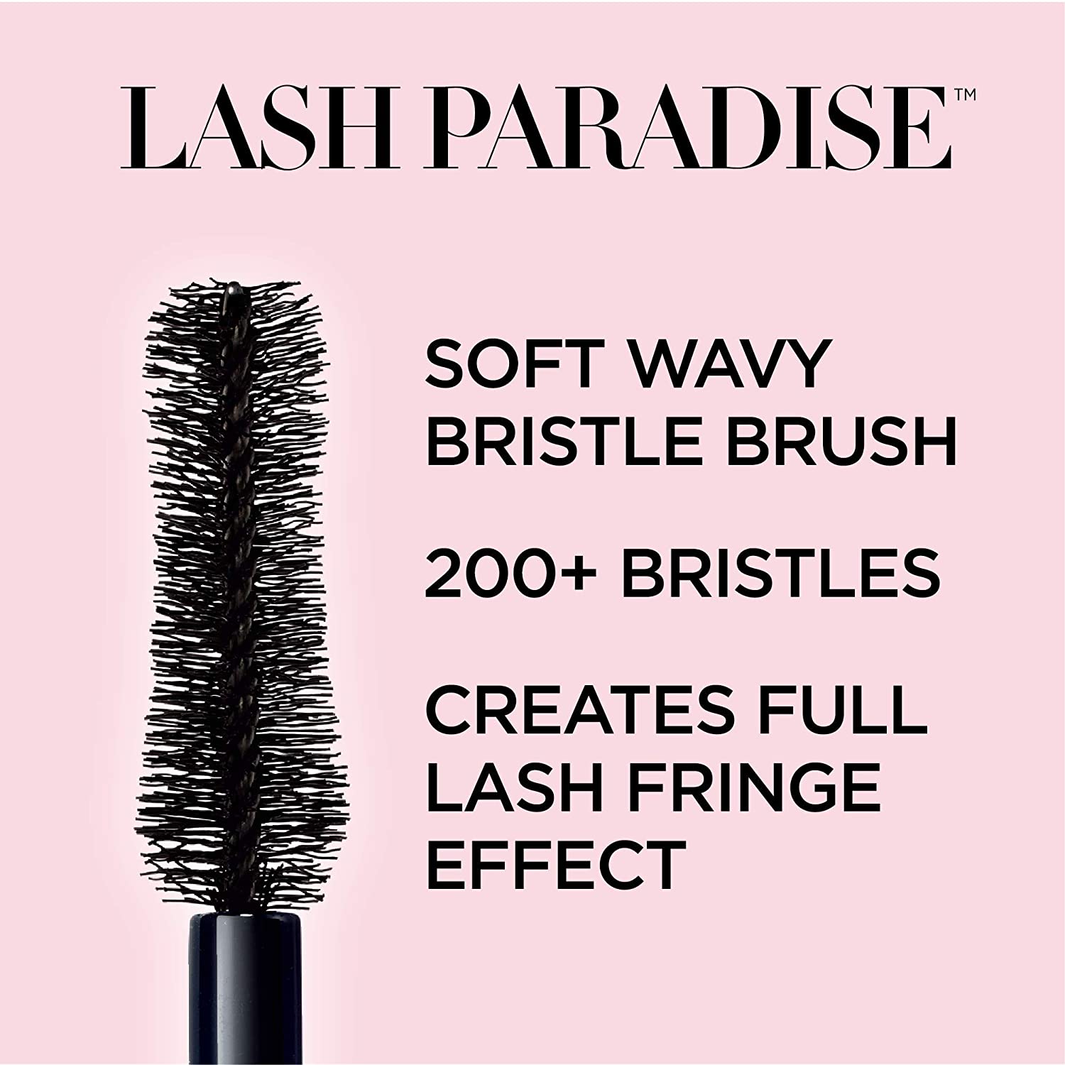 L'Oreal Paris Makeup Lash Paradise Mascara, Voluptuous Volume, Intense Length, Feathery Soft Full Lashes, No Flaking, No Smudging, No Clumping, Black, 0.25 Fl Oz - Image 3