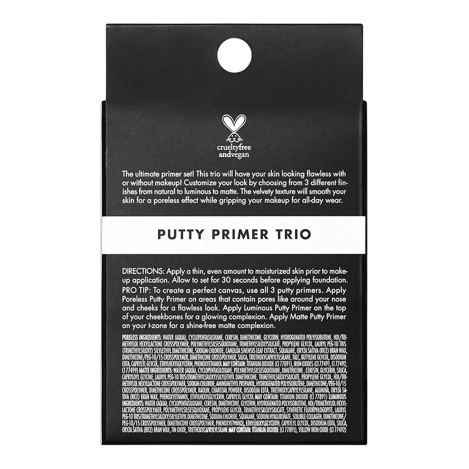 e.l.f. Cosmetics Putty Primer Trio, Includes Poreless Putty, Matte Putty & Luminous Putty, Travel Size, 0.14 Oz (4g) Each, 0.14 ounces (Pack of 3) - Image 4