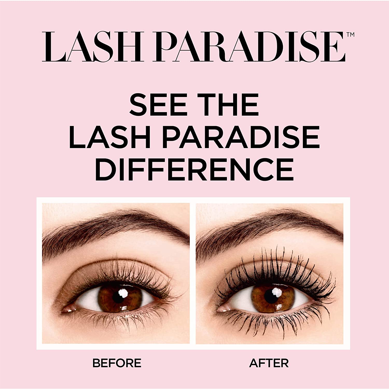 L'Oreal Paris Makeup Lash Paradise Mascara, Voluptuous Volume, Intense Length, Feathery Soft Full Lashes, No Flaking, No Smudging, No Clumping, Black, 0.25 Fl Oz - Image 4