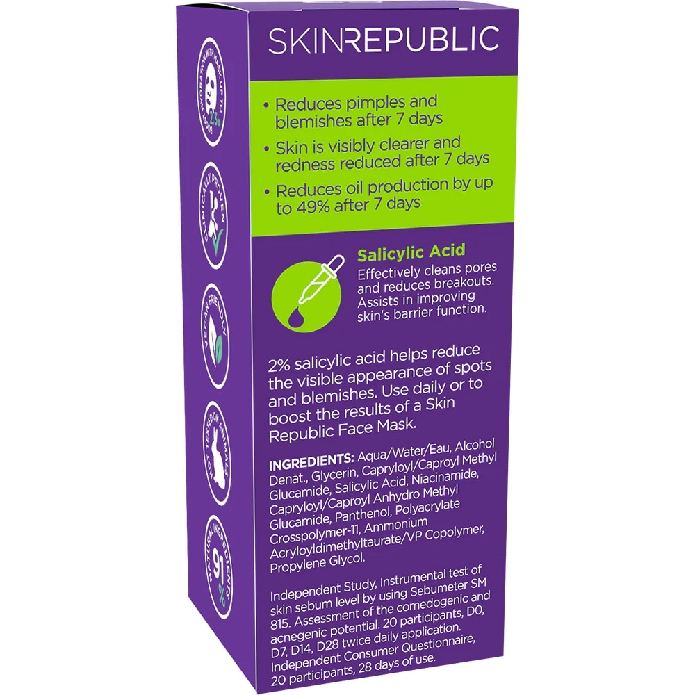 Skin Republic Salicylic Acid 2% Serum 30ml - Image 2