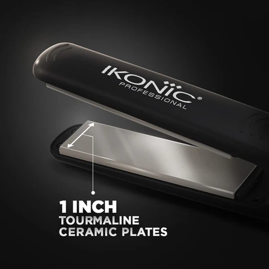 IKONIC HAIR STRAIGHTENER - PRO STRAIGHT BLACK - Image 2