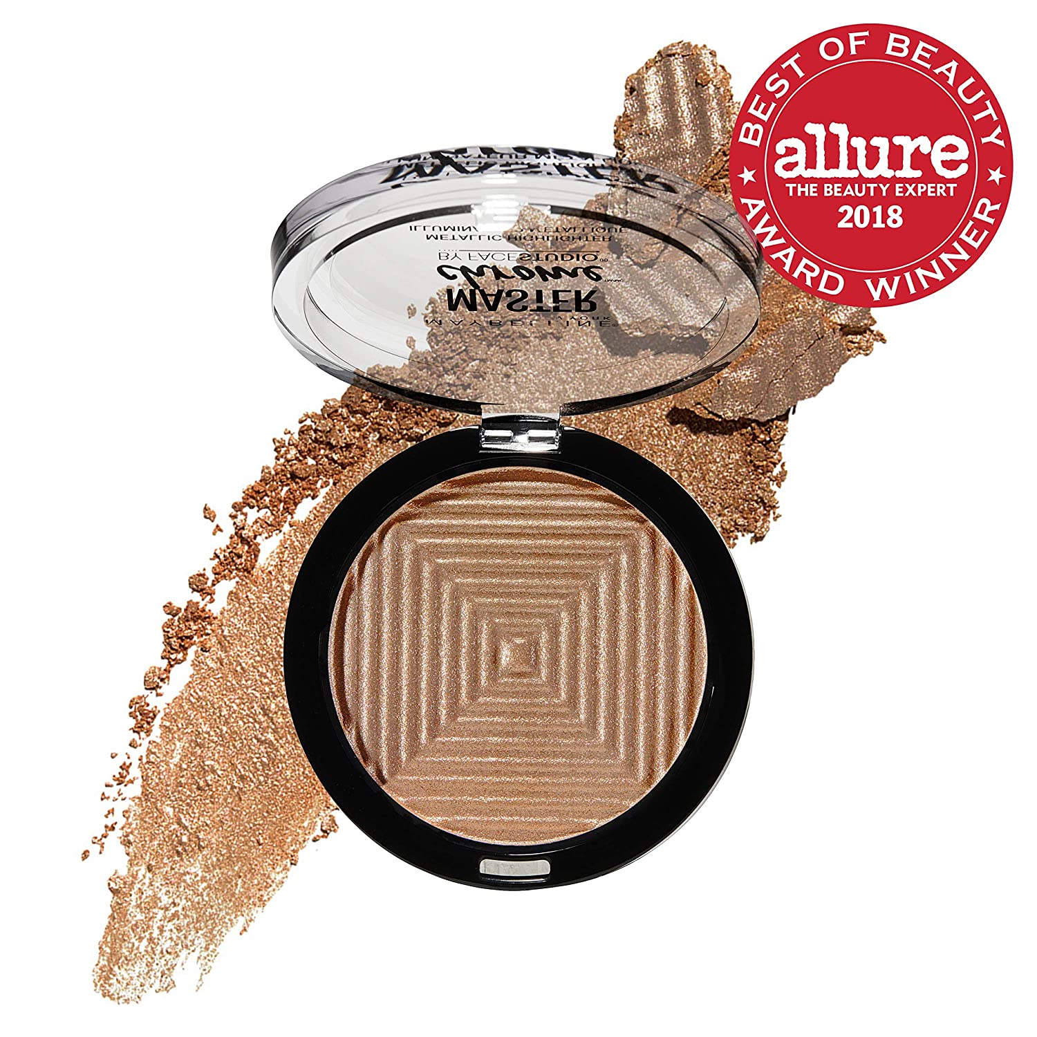 Maybelline FaceStudio Master Chrome Metallic Highlighter - Molten Gold 100 - Image 4