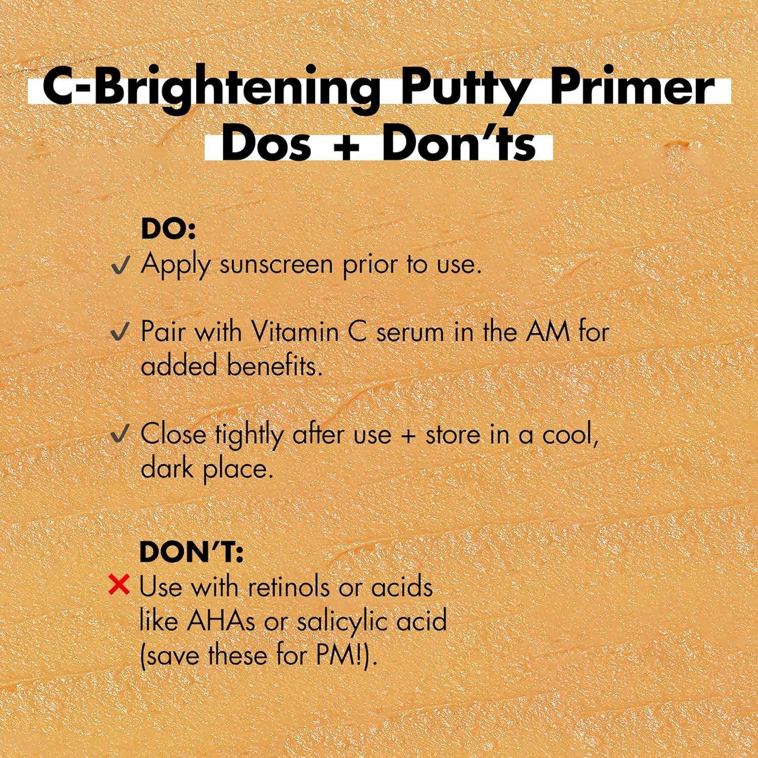 e.l.f. C-Brightening Putty Primer, With Vitamin C, Universal Sheer (Packaging May Vary) 21g - Image 3