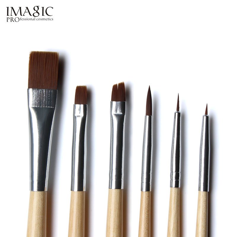 body paint brush 6 pcs