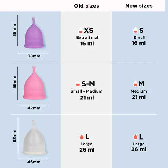 PEE SAFE Reusable Menstrual Cup - Small - Image 5
