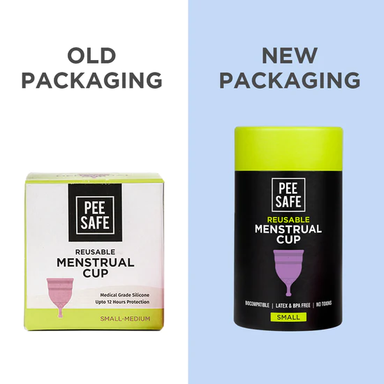 PEE SAFE Reusable Menstrual Cup - Small - Image 4