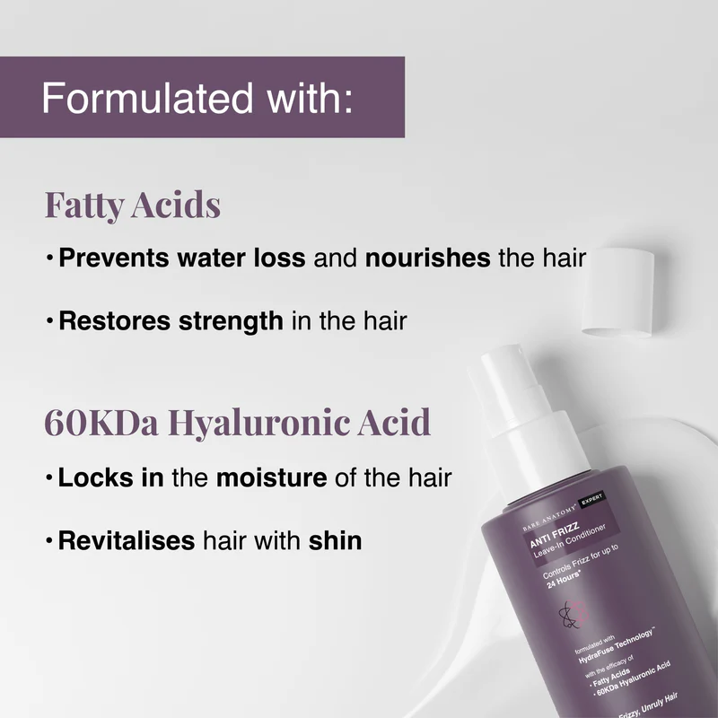 BARE ANATOMY Anti-Frizz Leave-In Conditioner 150ml - Image 4