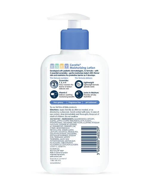 CeraVe Baby Moisturizing Lotion 8fl oz (237ml) - Image 2