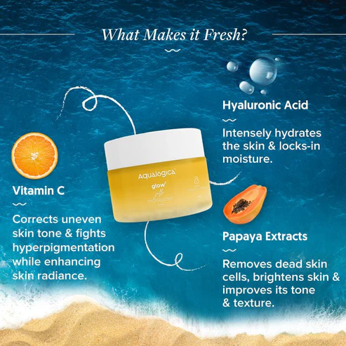 Aqualogica Glow+ JellO Moisturizer 50 g - Image 4
