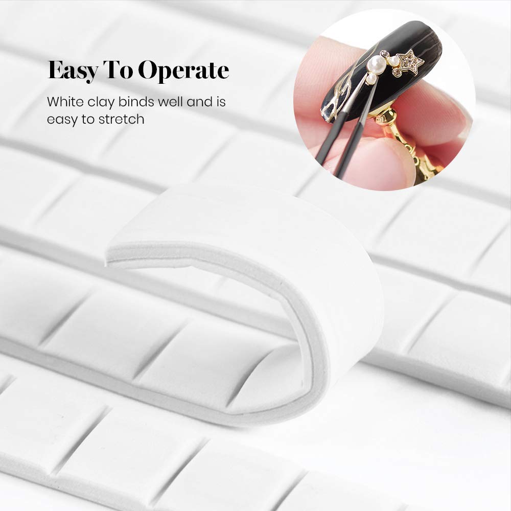 The magnetic nail art stand(GOLD),1 set of tool includs 5 nail tips and 1 acrylic base - Image 4