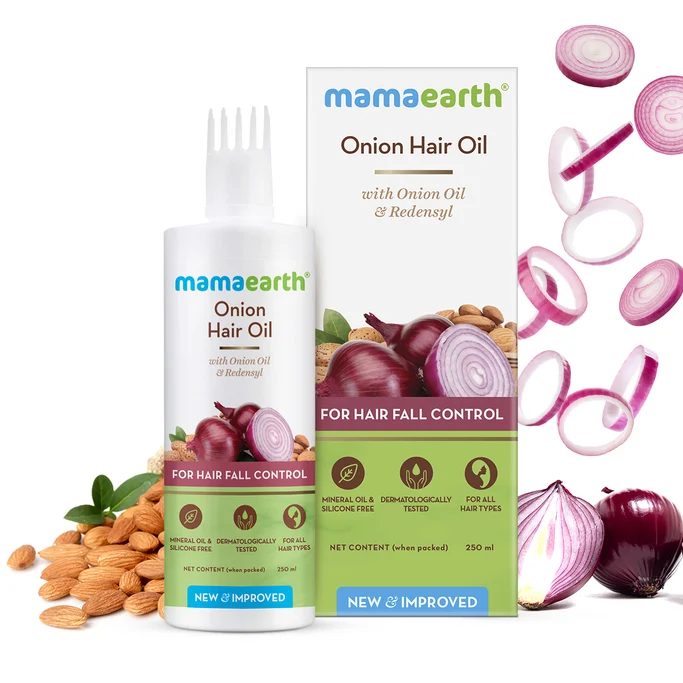 Onion Hair Oil for Hair Regrowth and Hair Fall Control, 250ml