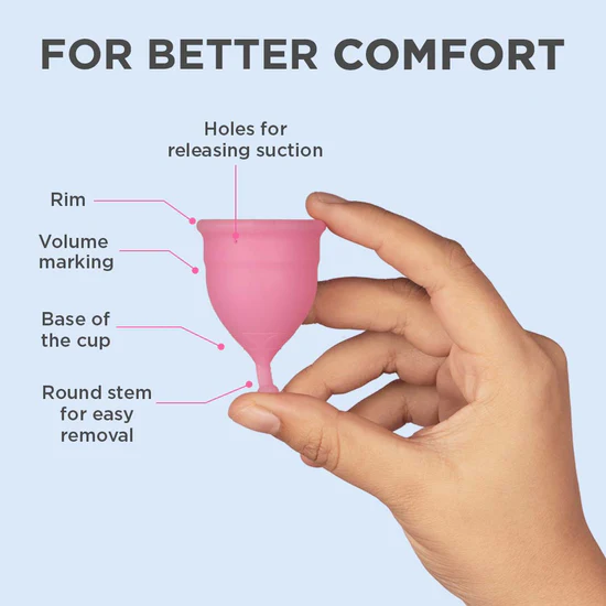 PEE SAFE Reusable Menstrual Cup - Small - Image 2