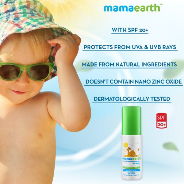 Mineral Based Sunscreen for babies 100ml - Image 2