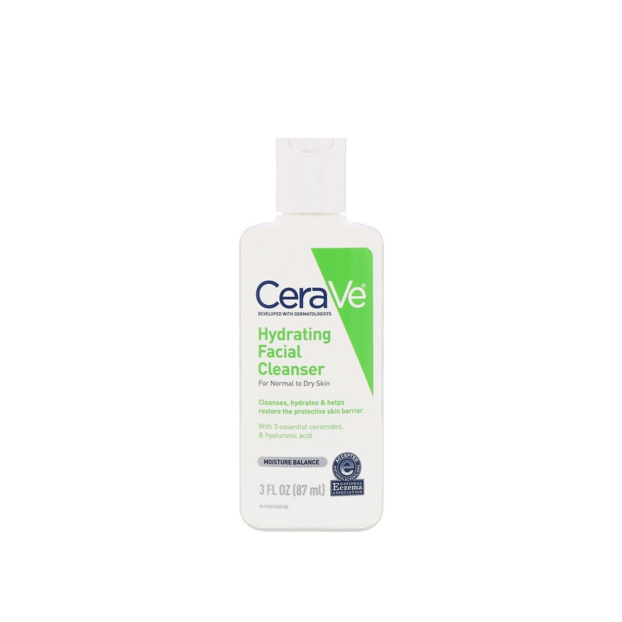 CeraVe Hydrating Facial Cleanser (87ml) - Image 2