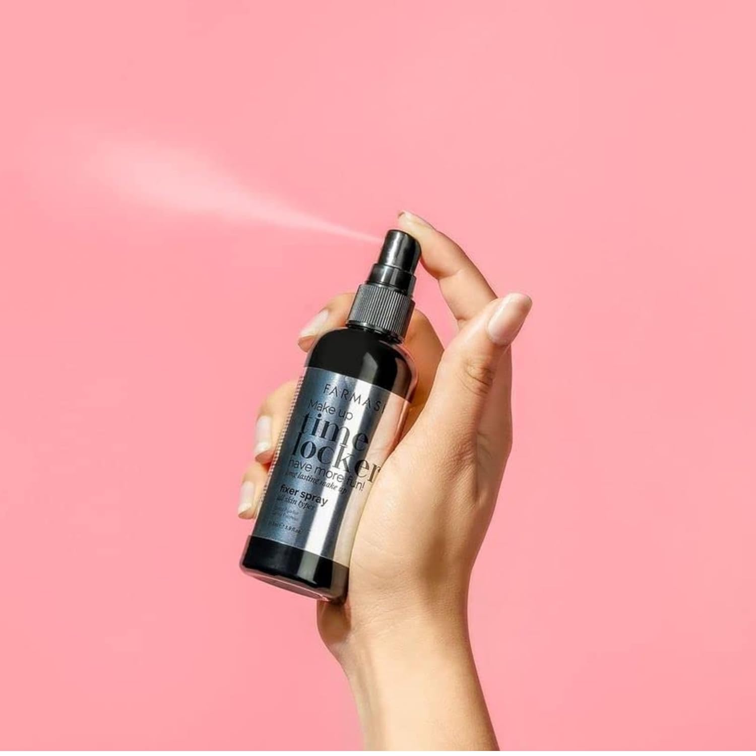 FARMASI Make Up Time Locker Long-Lasting Makeup Fixer Spray 115ml - Image 4
