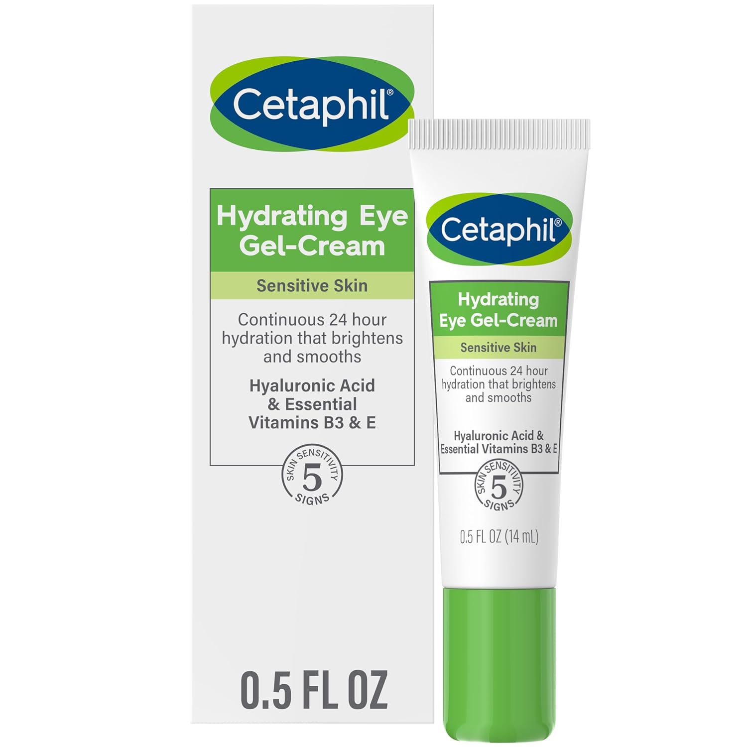 Cetaphil Hydrating Eye Gel-Cream 0.5Fl oz 14ml