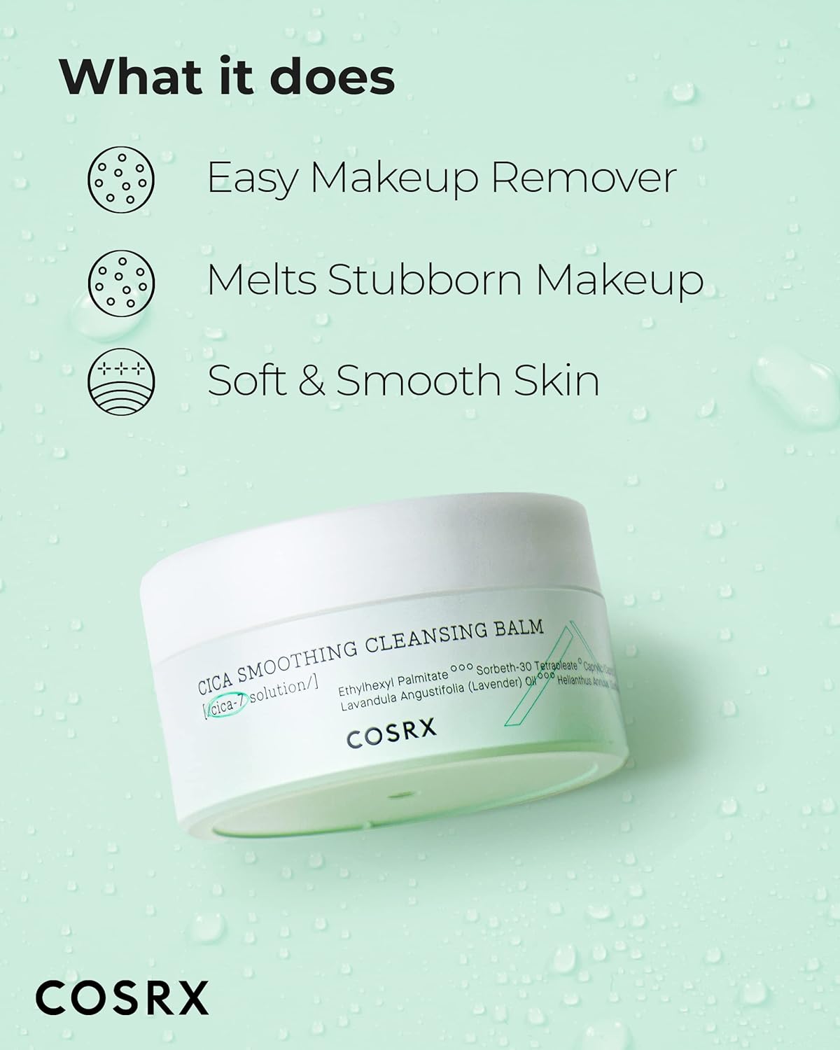 COSRX Pure Fit Cica Smoothing Cleansing Balm 120ML - Image 3