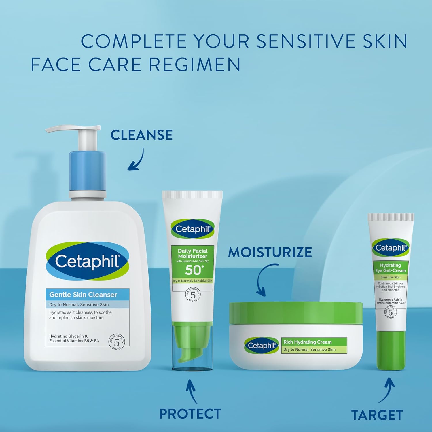 Cetaphil Hydrating Eye Gel-Cream 0.5Fl oz 14ml - Image 5