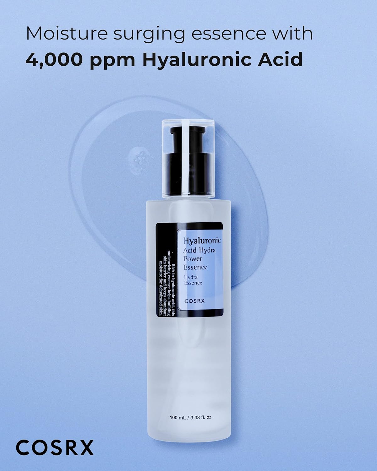COSRX Hyaluronic Acid Hydra Power Essence 100ml (EXP 2026/08/07) - Image 2