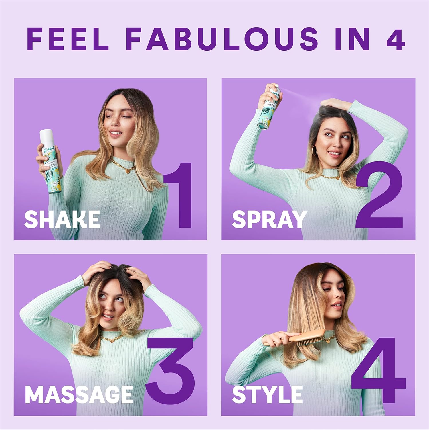 Batiste Shampoo Dry Sweetie 200ml - Image 2