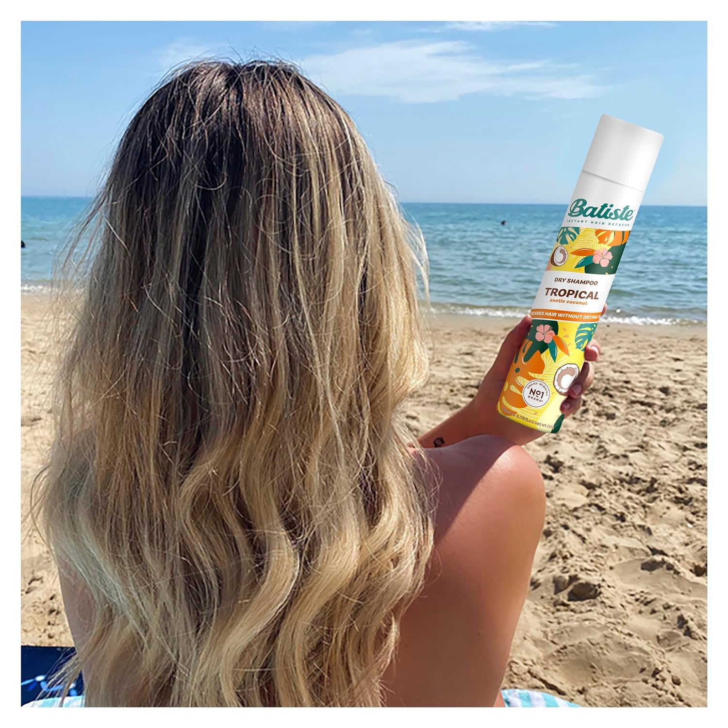 Batiste Dry Shampoo TROPICAL SCENT 200ml - Image 5