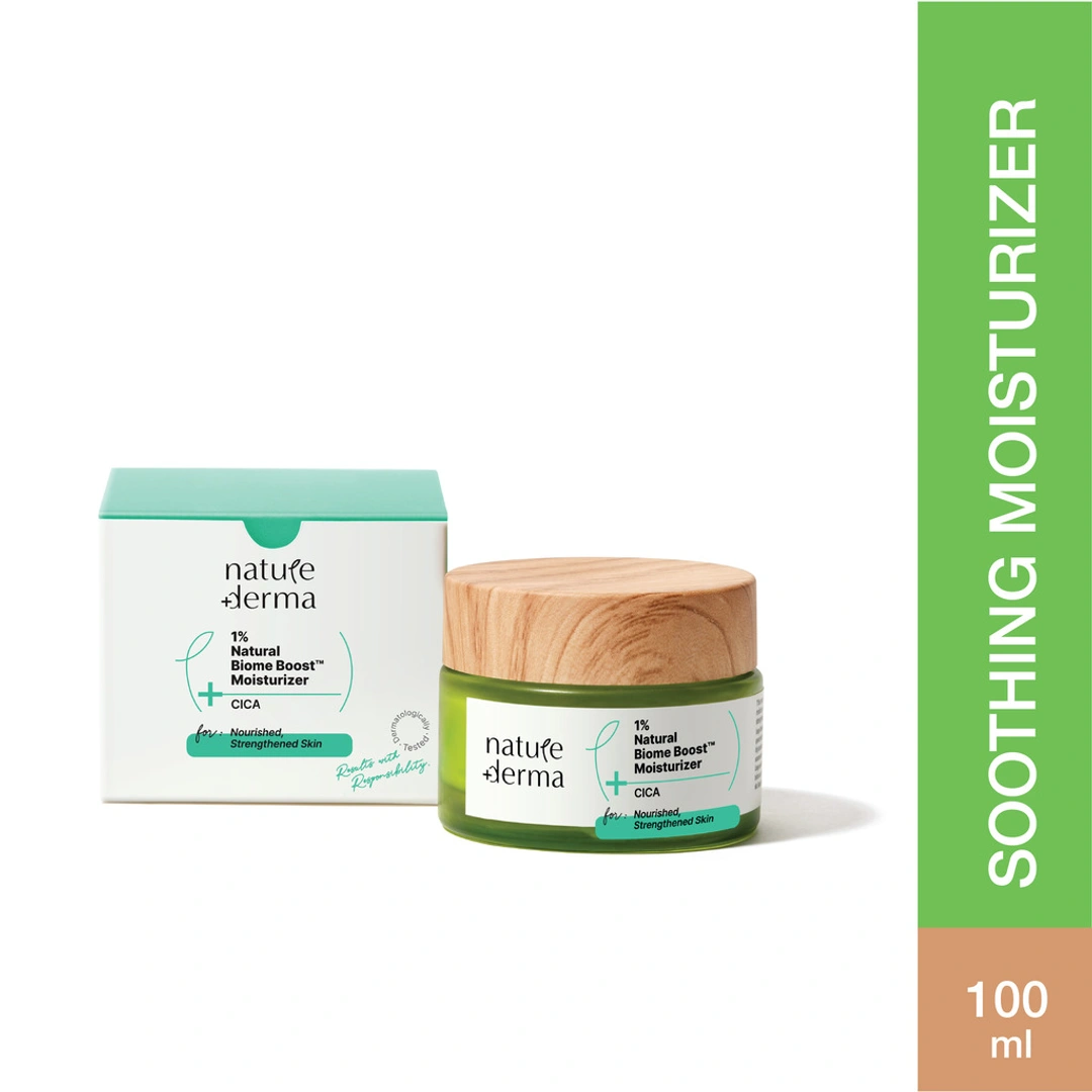 Nature Derma 1% Natural Biome-Boost Moisturizer with CICA 50ml